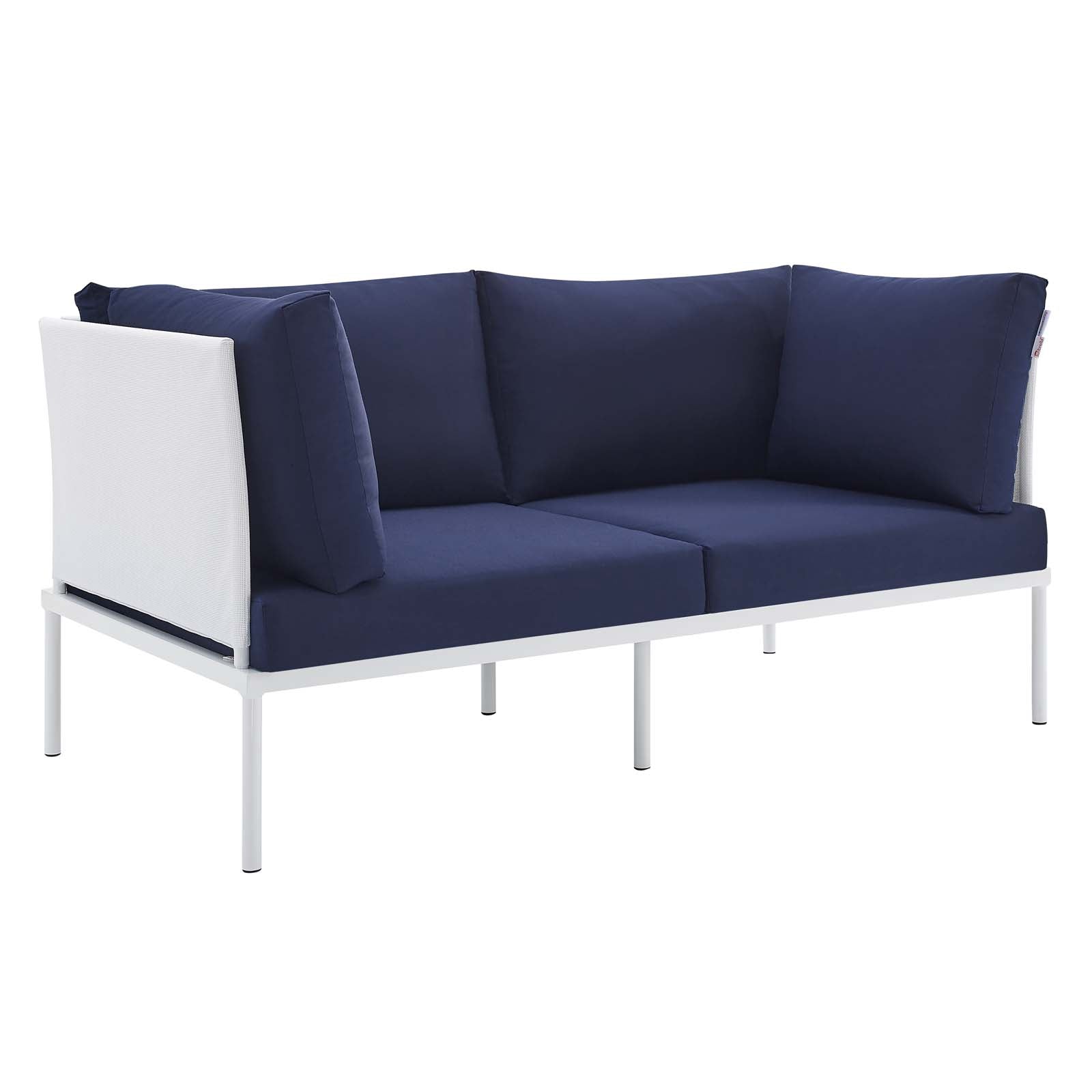Harmony Sunbrella¨ Outdoor Patio Aluminum Loveseat by Modway