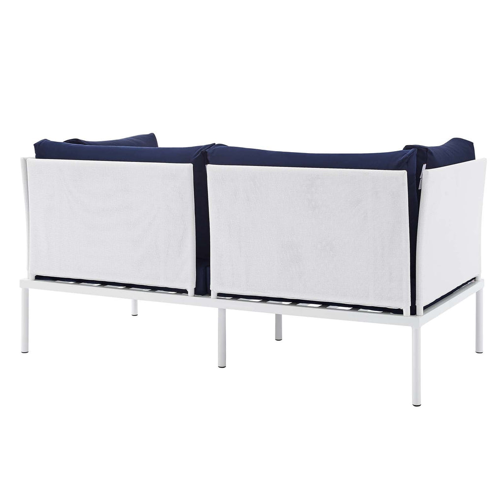Harmony Sunbrella¨ Outdoor Patio Aluminum Loveseat by Modway