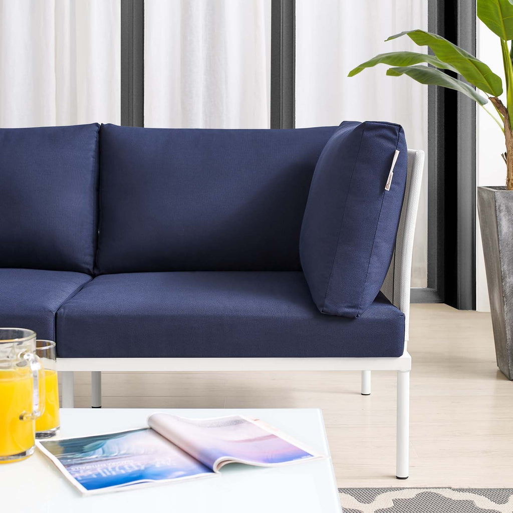 Harmony Sunbrella¨ Outdoor Patio Aluminum Loveseat by Modway