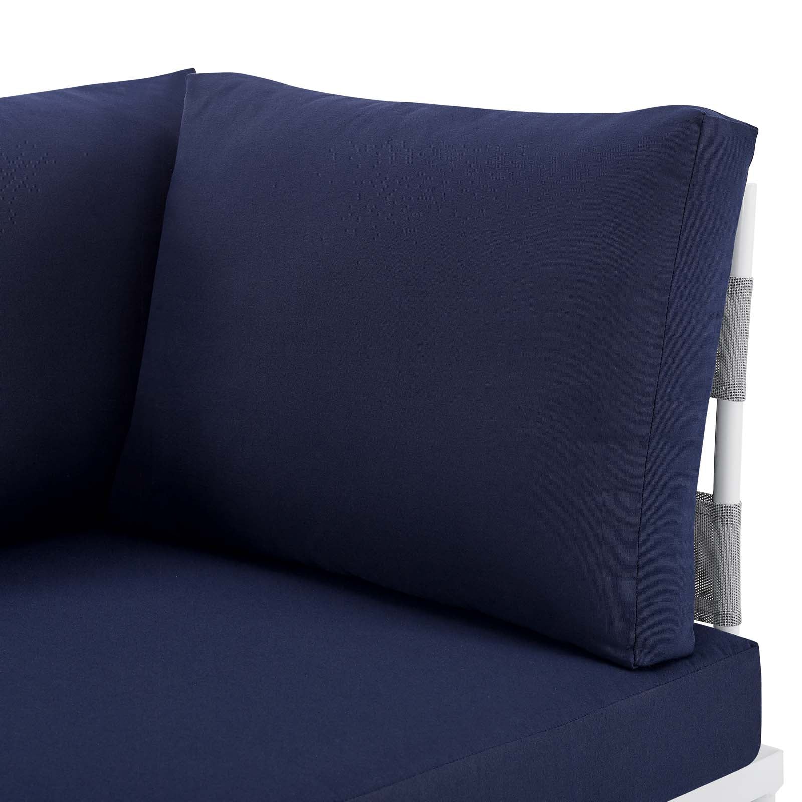 Harmony Sunbrella¨ Outdoor Patio Aluminum Loveseat by Modway