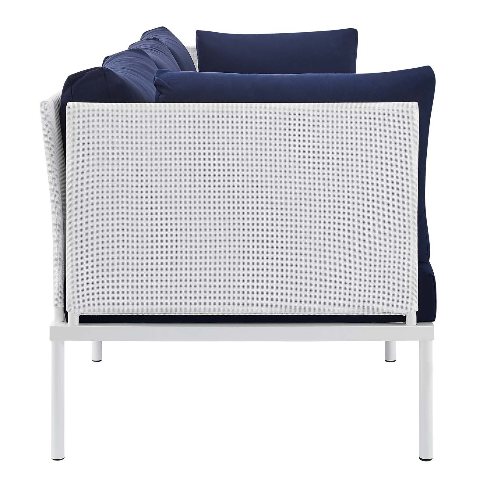 Harmony Sunbrella¨ Outdoor Patio Aluminum Sofa by Modway