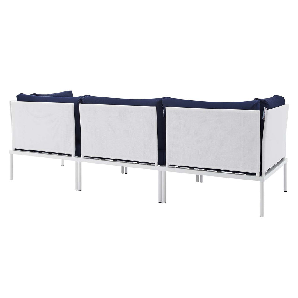 Harmony Sunbrella¨ Outdoor Patio Aluminum Sofa by Modway