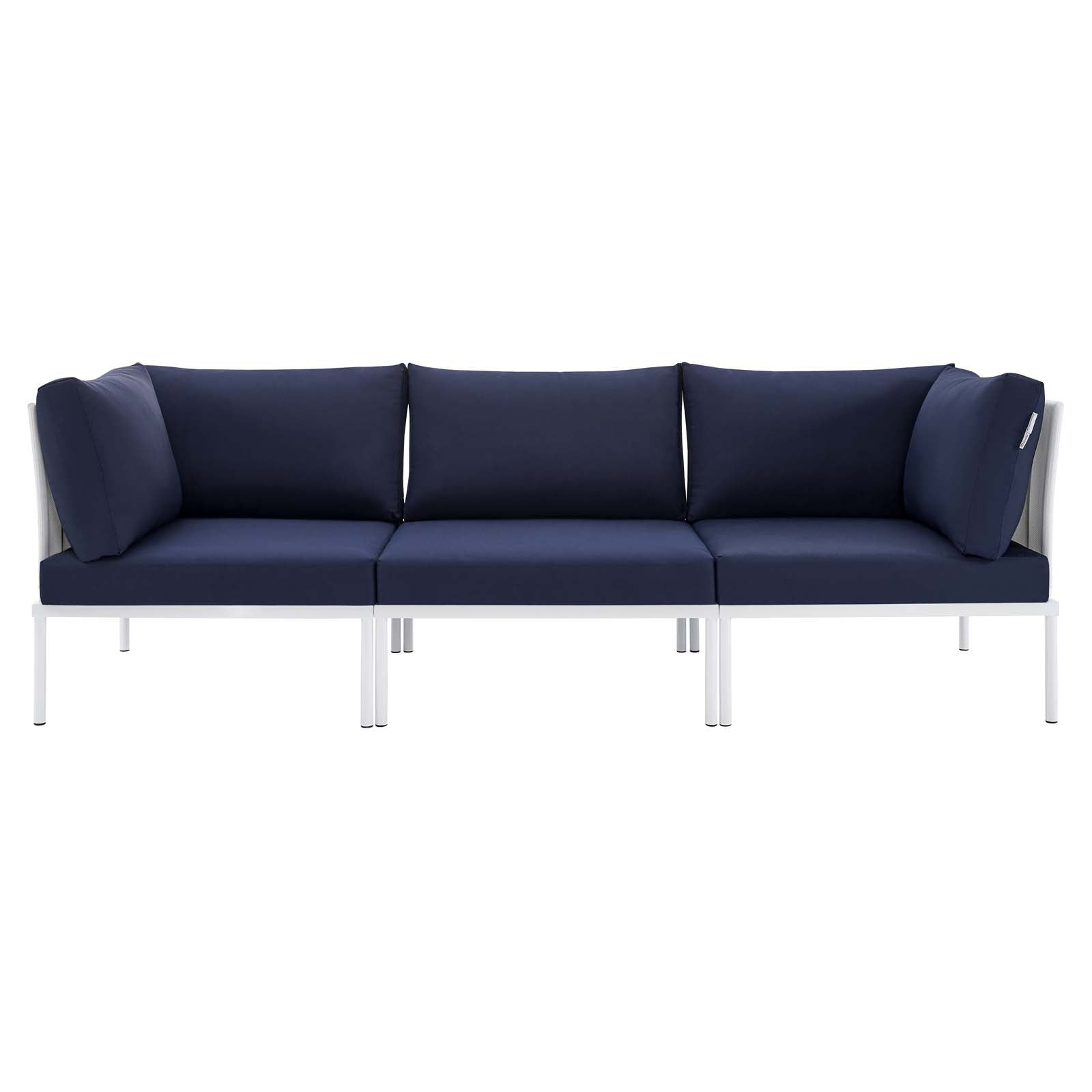 Harmony Sunbrella¨ Outdoor Patio Aluminum Sofa by Modway