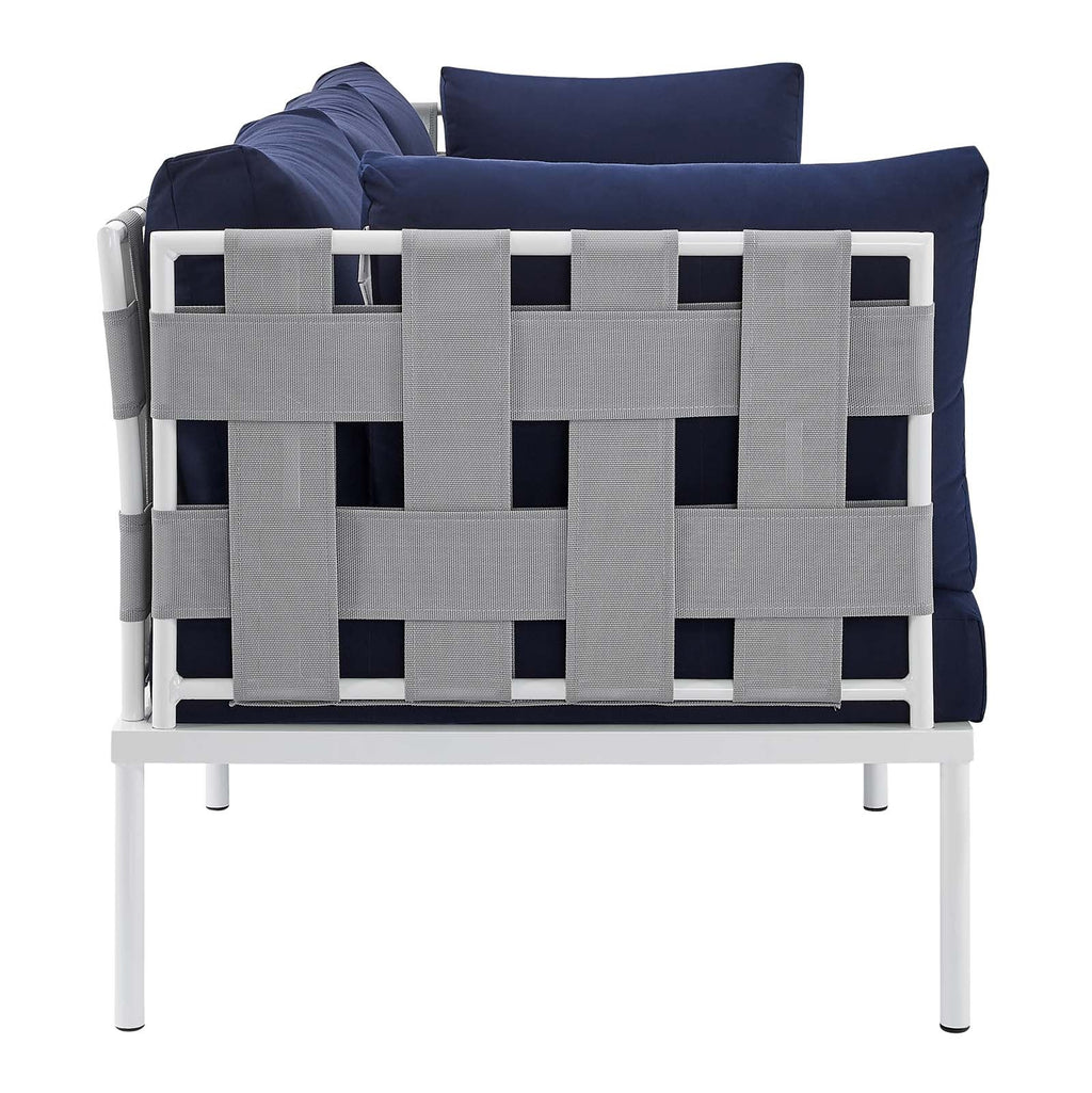 Harmony Sunbrella¨ Outdoor Patio Aluminum Sofa by Modway
