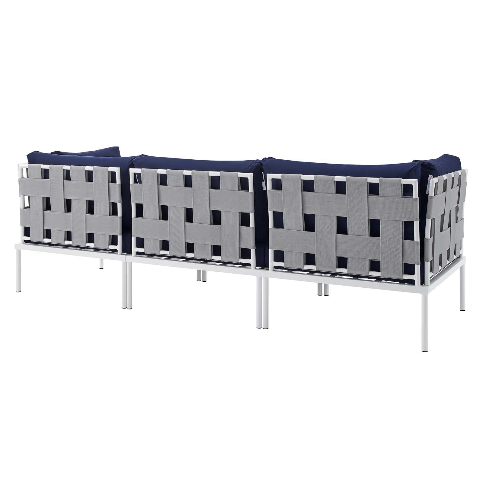 Harmony Sunbrella¨ Outdoor Patio Aluminum Sofa by Modway