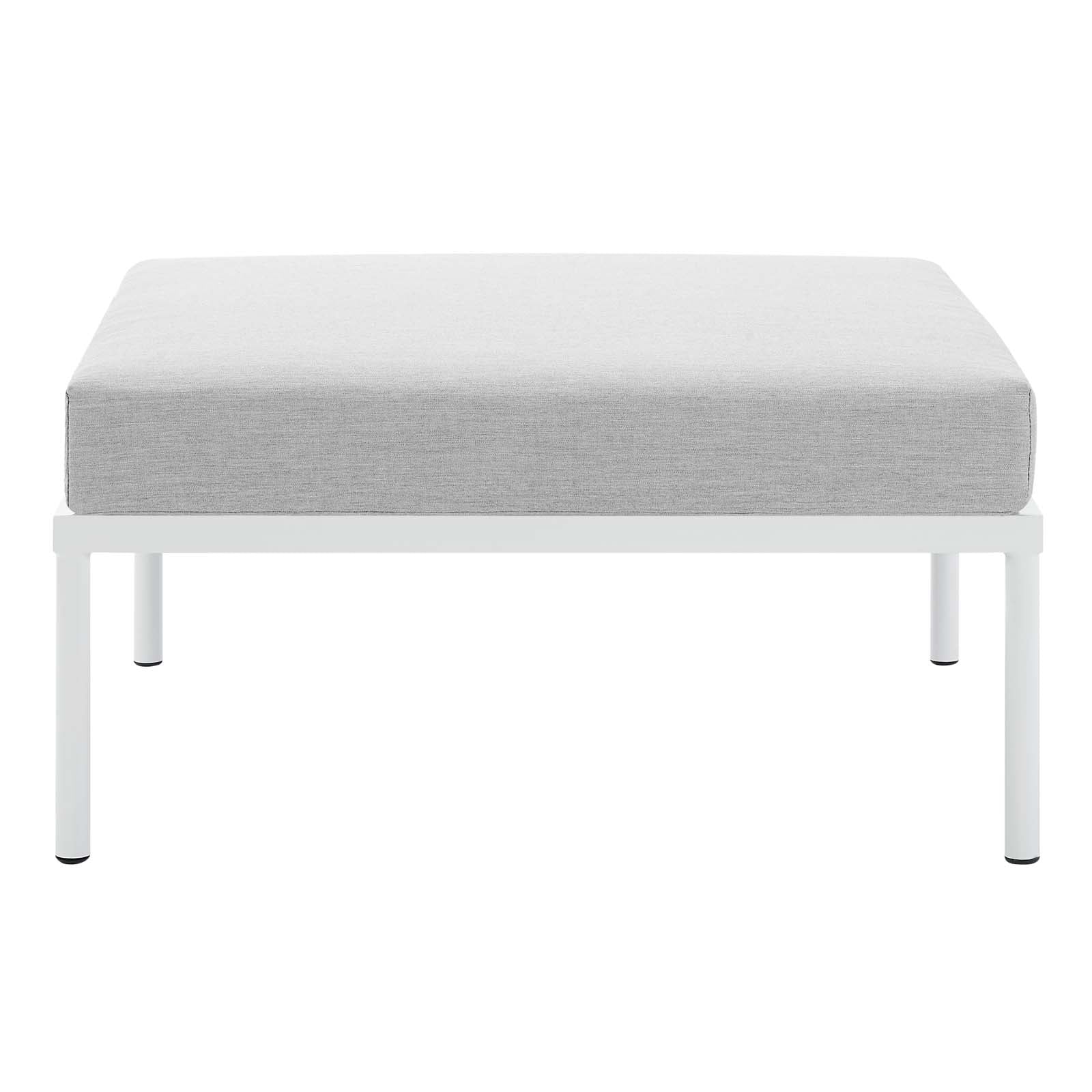 Harmony Sunbrella¨ Outdoor Patio Aluminum Ottoman by Modway