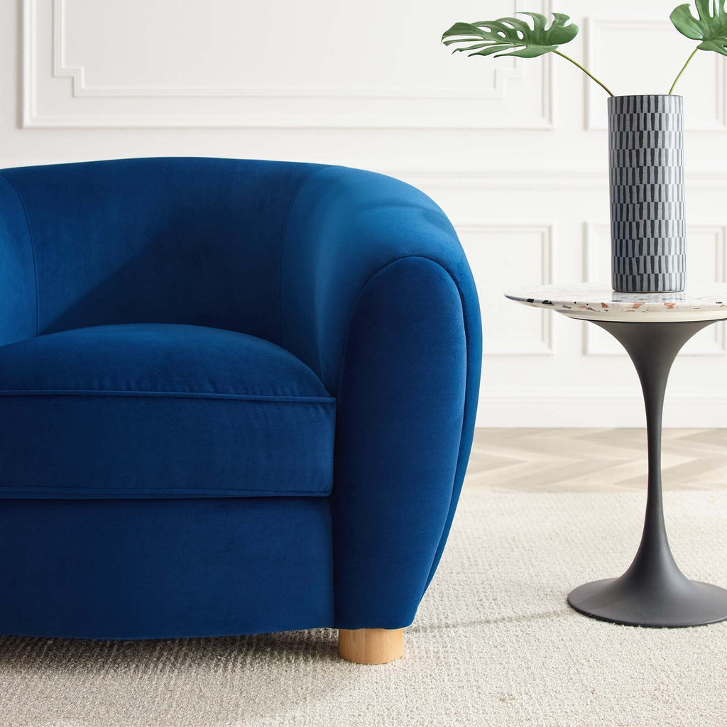 Abundant Performance Velvet Armchair by Modway