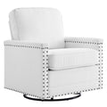 Ashton Upholstered Fabric Swivel Chair by Modway