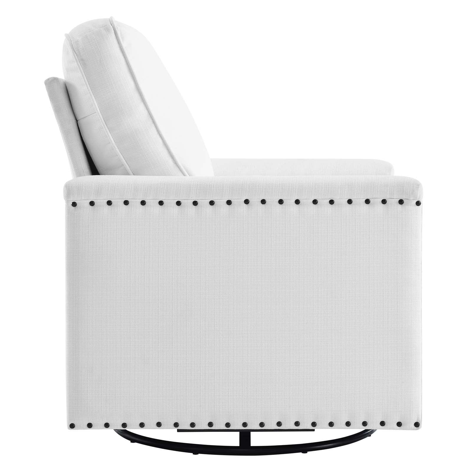 Ashton Upholstered Fabric Swivel Chair by Modway