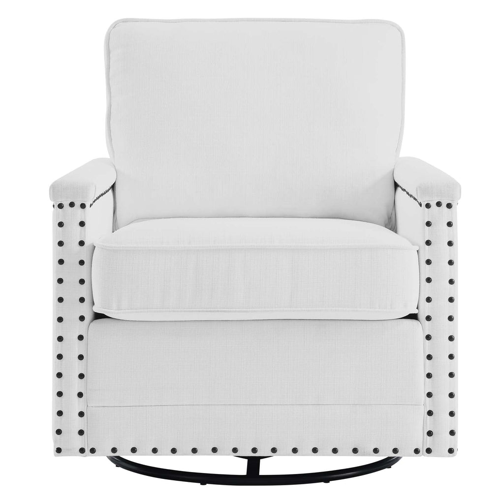 Ashton Upholstered Fabric Swivel Chair by Modway