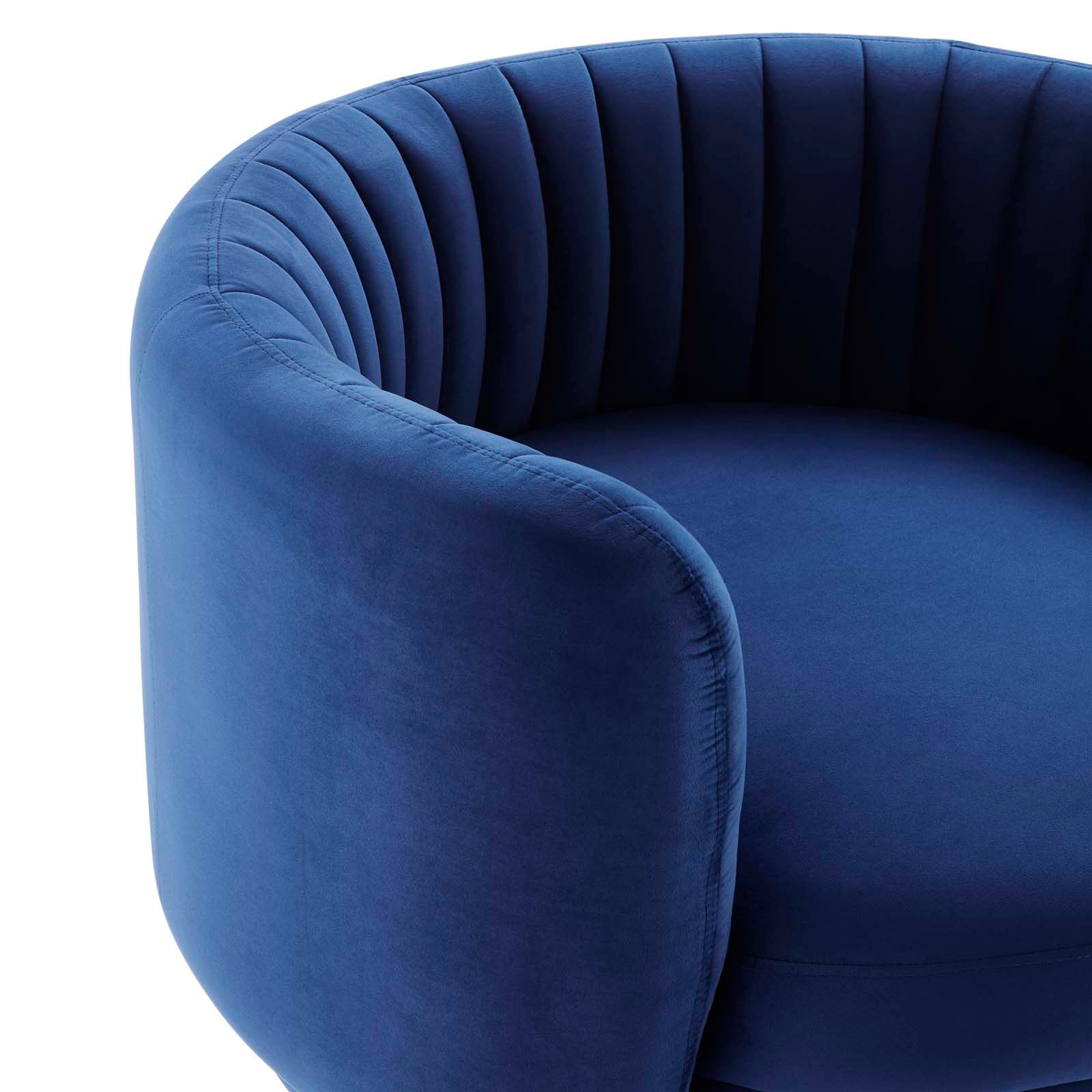 Embrace Tufted Performance Velvet Swivel Chair by Modway