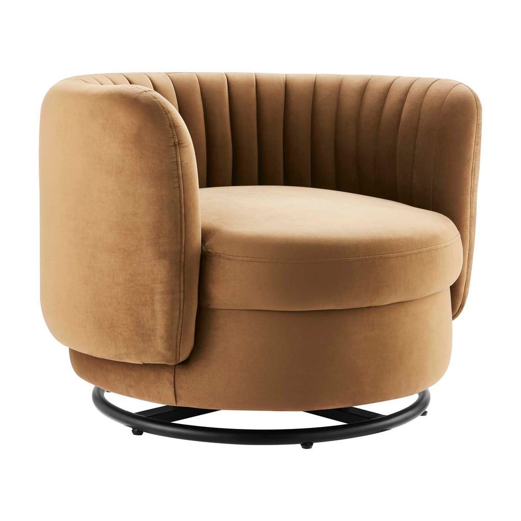 Embrace Tufted Performance Velvet Swivel Chair by Modway