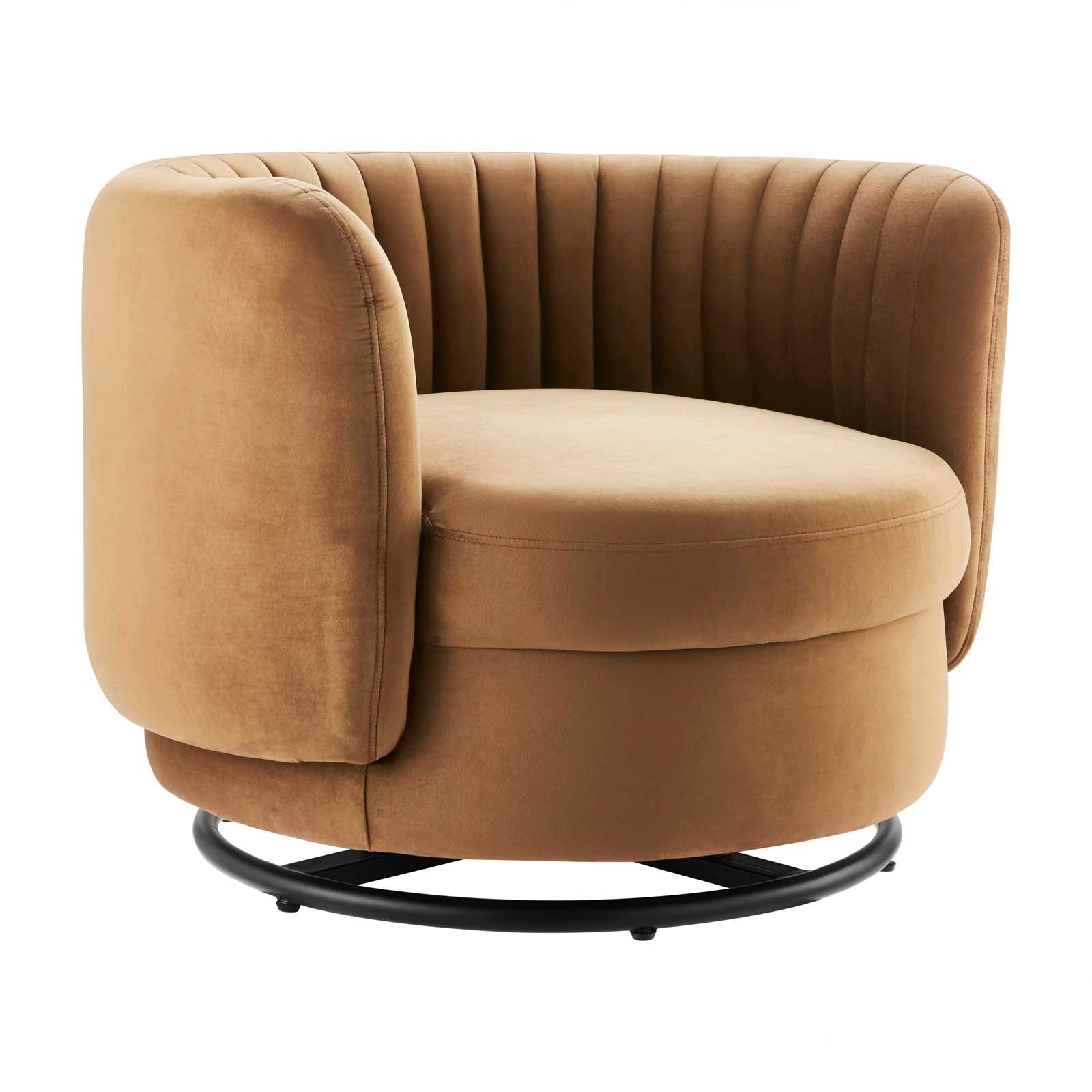 Embrace Tufted Performance Velvet Swivel Chair by Modway