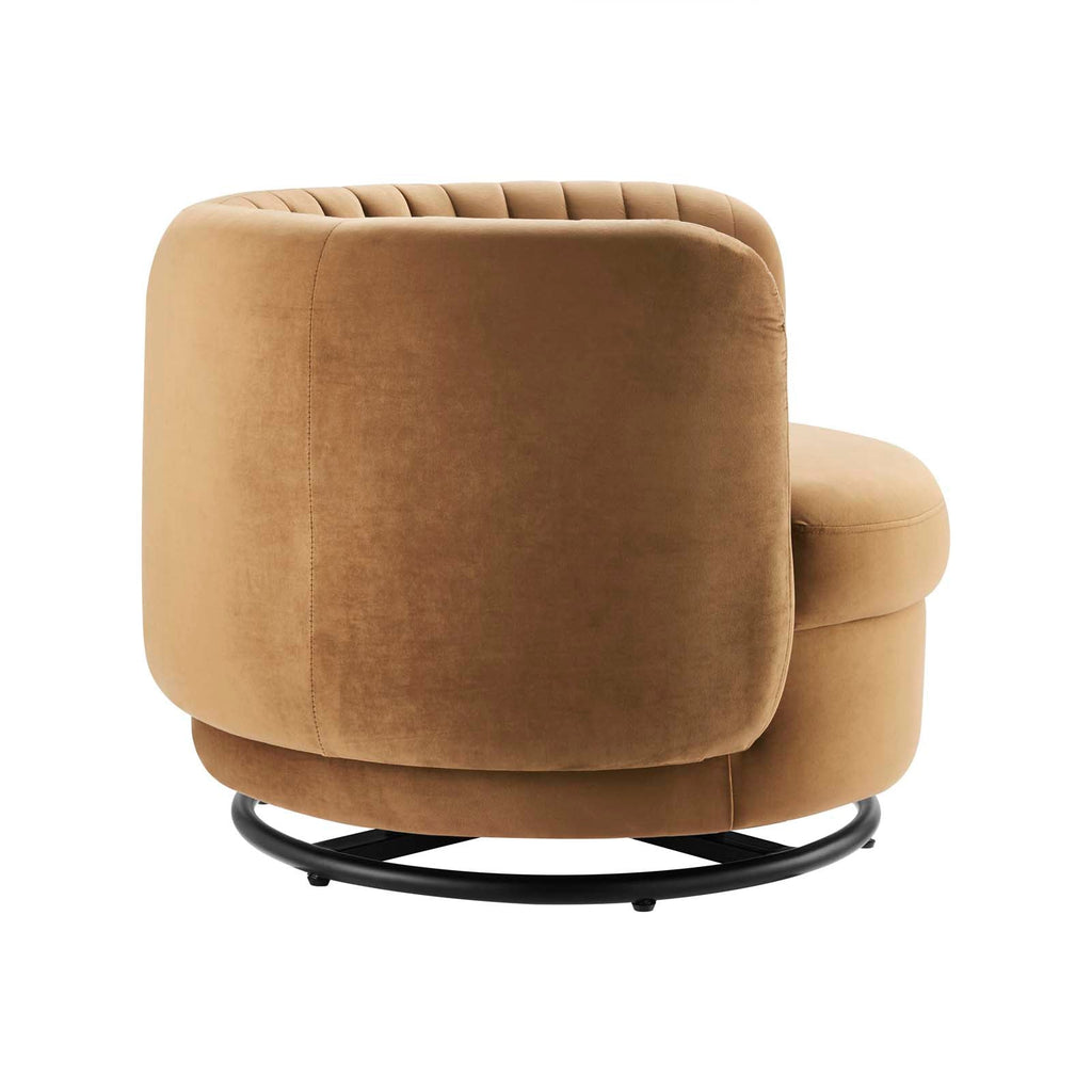 Embrace Tufted Performance Velvet Swivel Chair by Modway