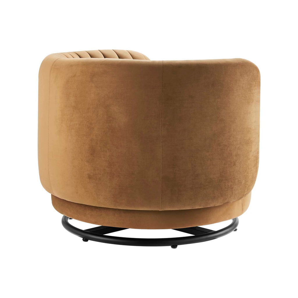 Embrace Tufted Performance Velvet Swivel Chair by Modway