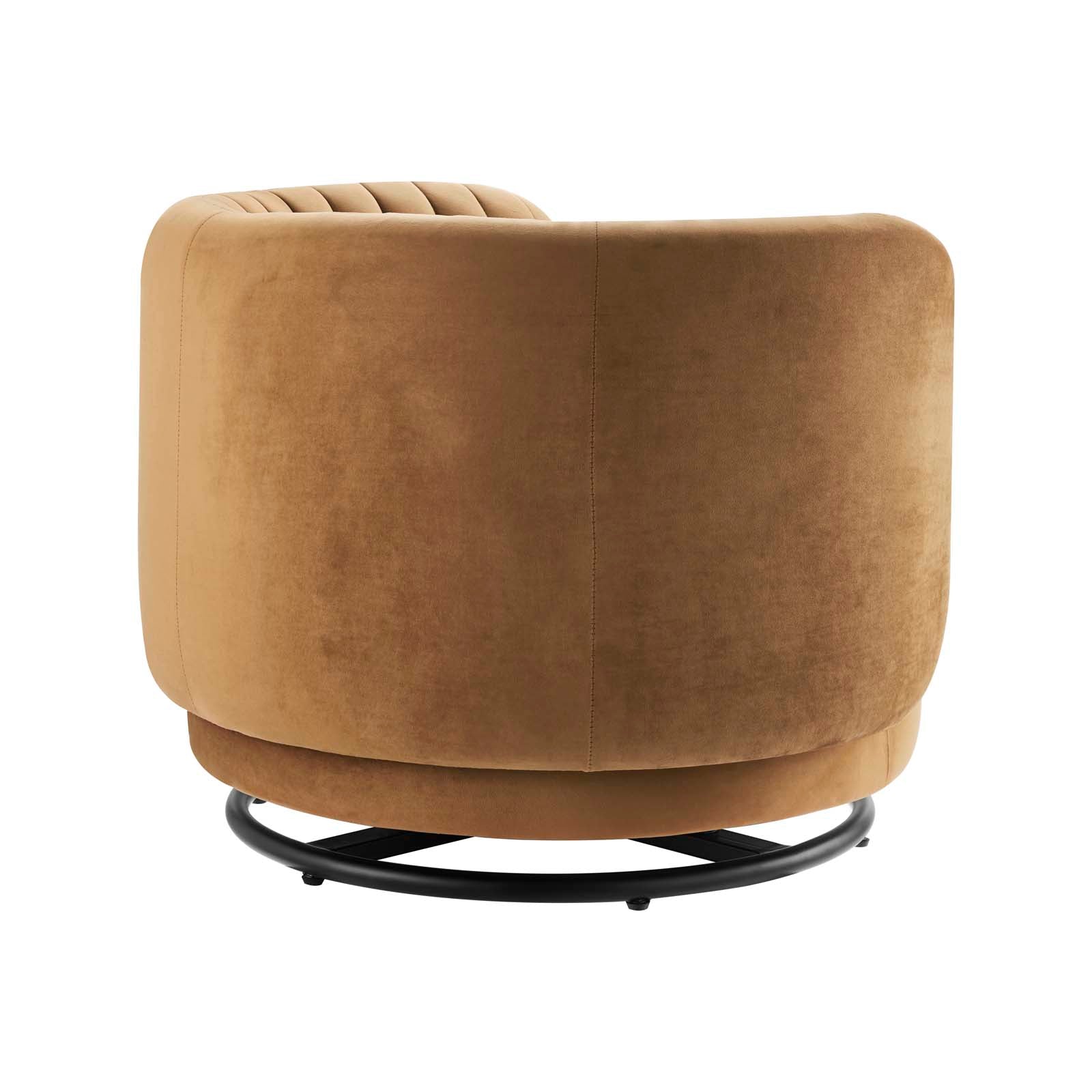Embrace Tufted Performance Velvet Swivel Chair by Modway