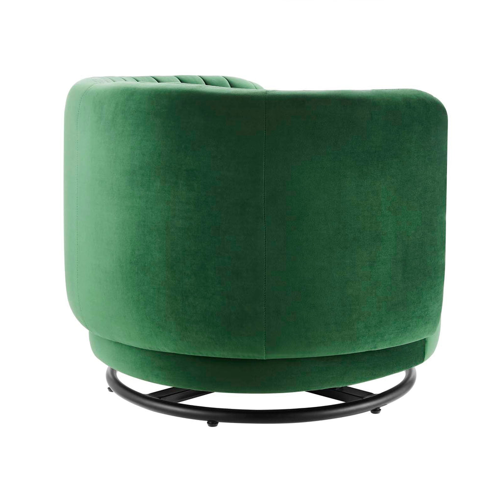 Embrace Tufted Performance Velvet Swivel Chair by Modway