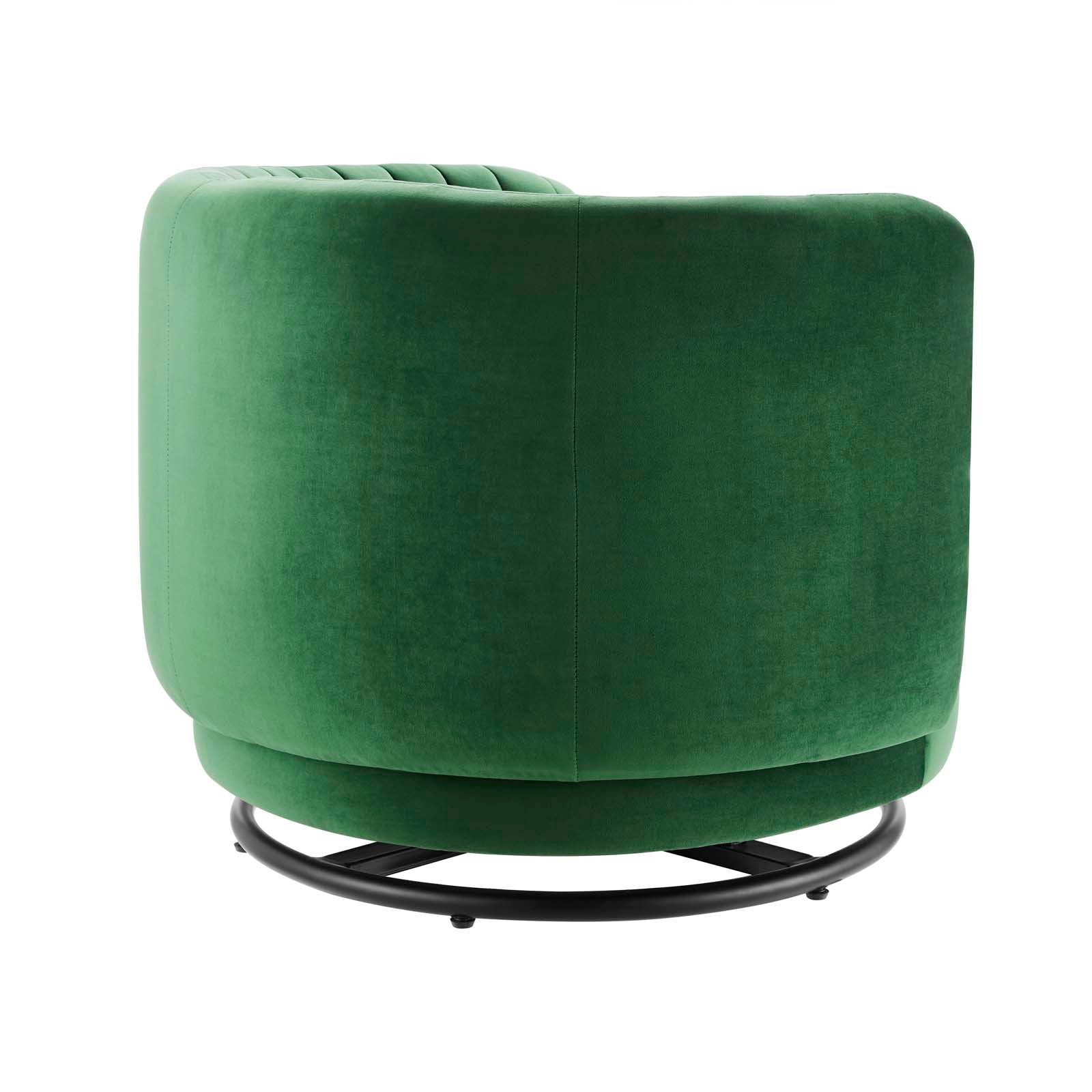Embrace Tufted Performance Velvet Swivel Chair by Modway