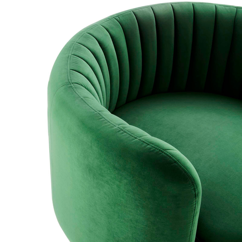 Embrace Tufted Performance Velvet Swivel Chair by Modway
