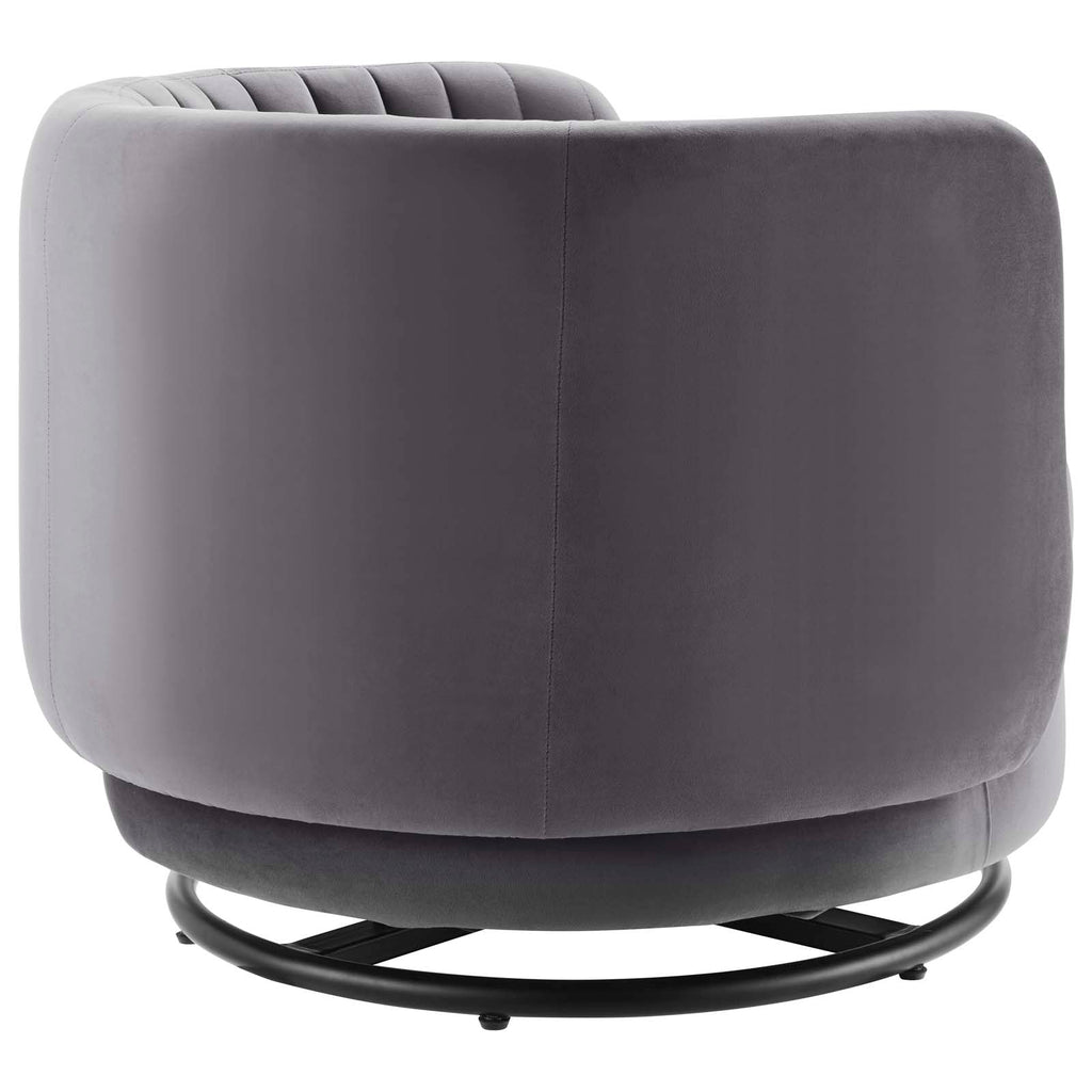 Embrace Tufted Performance Velvet Swivel Chair by Modway