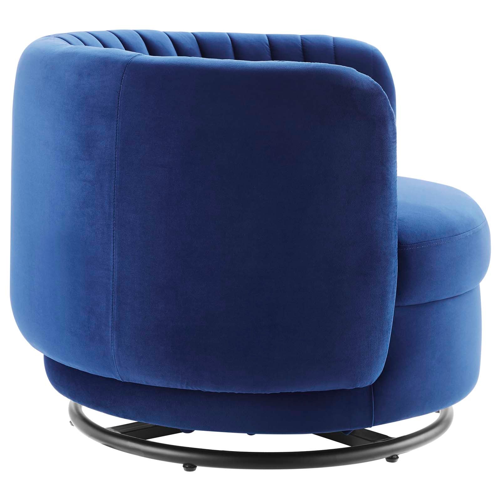 Embrace Tufted Performance Velvet Swivel Chair by Modway