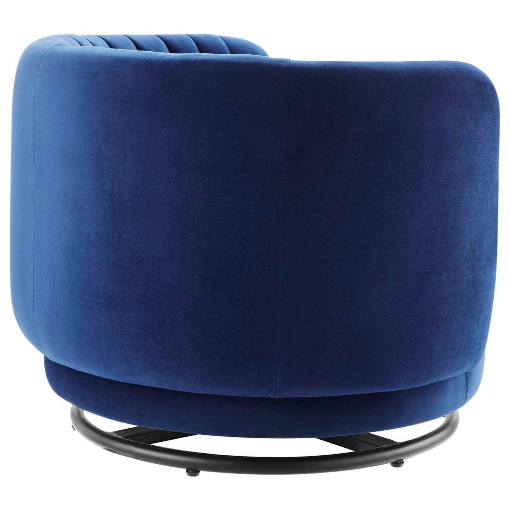 Embrace Tufted Performance Velvet Swivel Chair by Modway