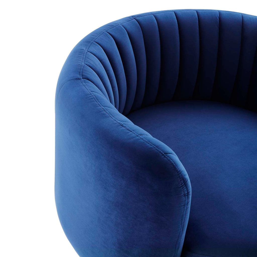 Embrace Tufted Performance Velvet Swivel Chair by Modway