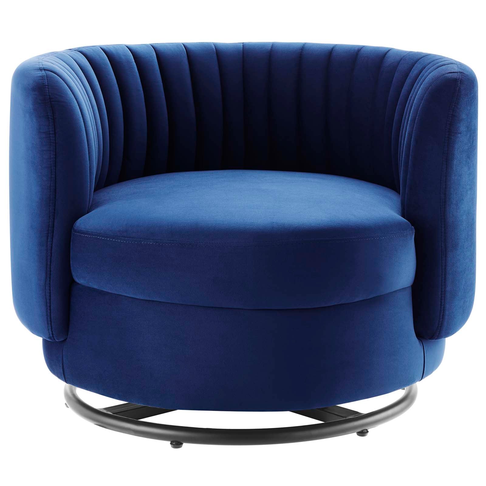 Embrace Tufted Performance Velvet Swivel Chair by Modway