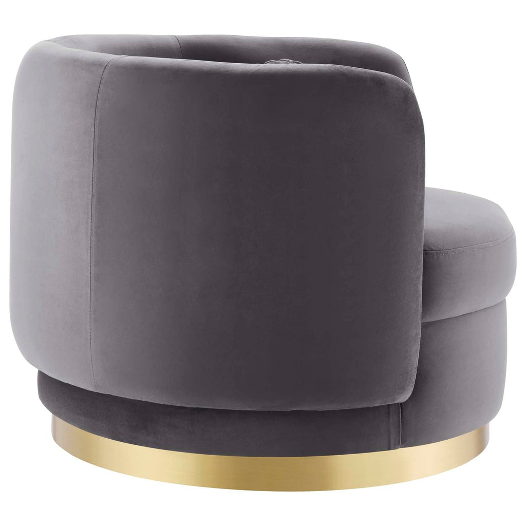 Relish Performance Velvet Swivel Chair by Modway
