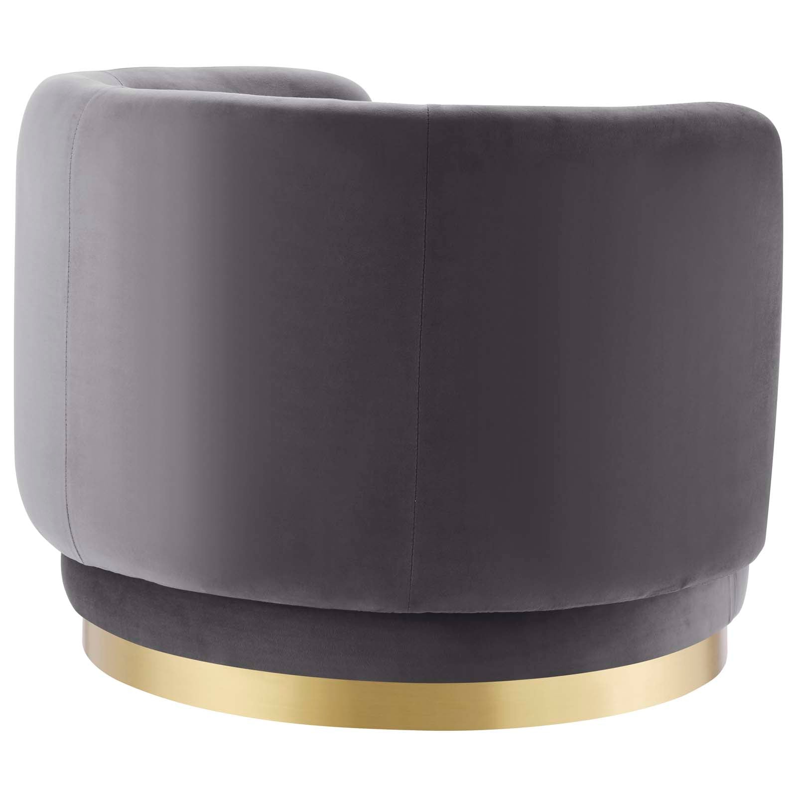 Relish Performance Velvet Swivel Chair by Modway