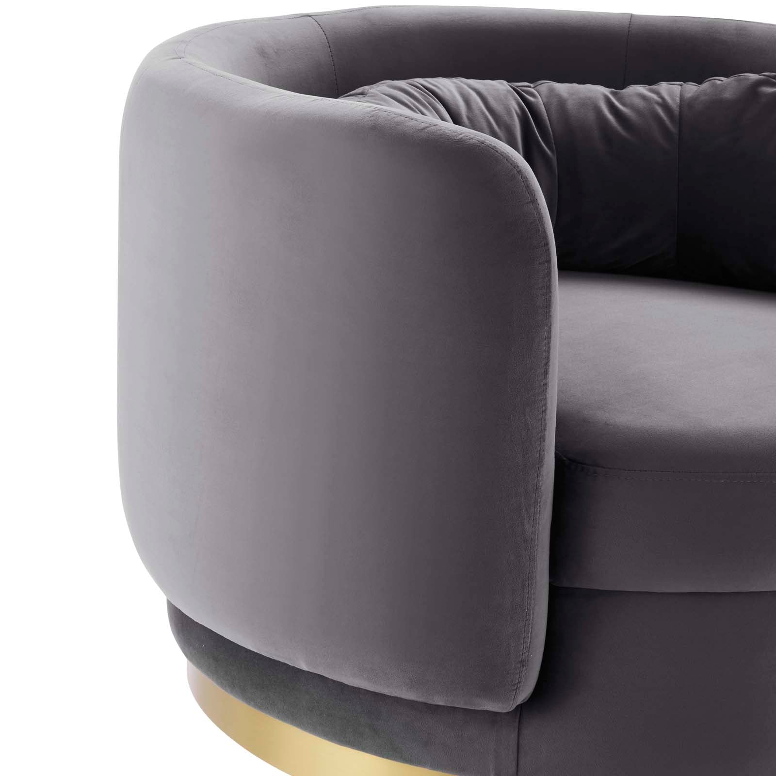 Relish Performance Velvet Swivel Chair by Modway