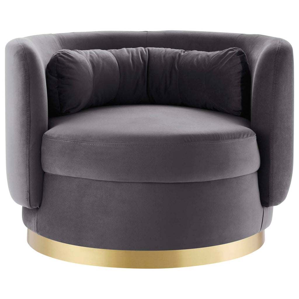 Relish Performance Velvet Swivel Chair by Modway