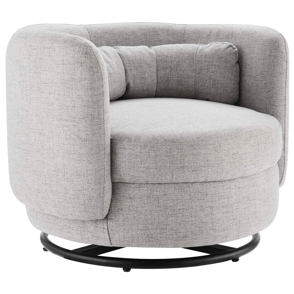 Relish Upholstered Fabric Swivel Chair by Modway