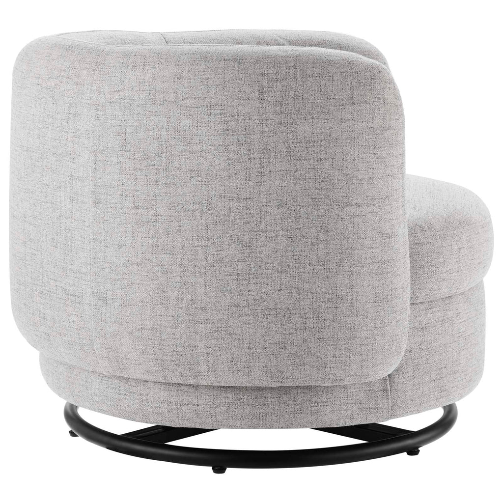 Relish Upholstered Fabric Swivel Chair by Modway