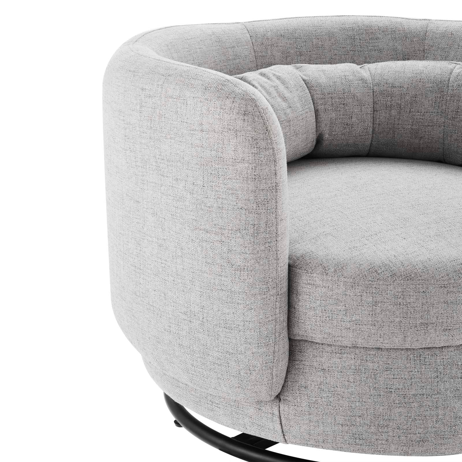 Relish Upholstered Fabric Swivel Chair by Modway