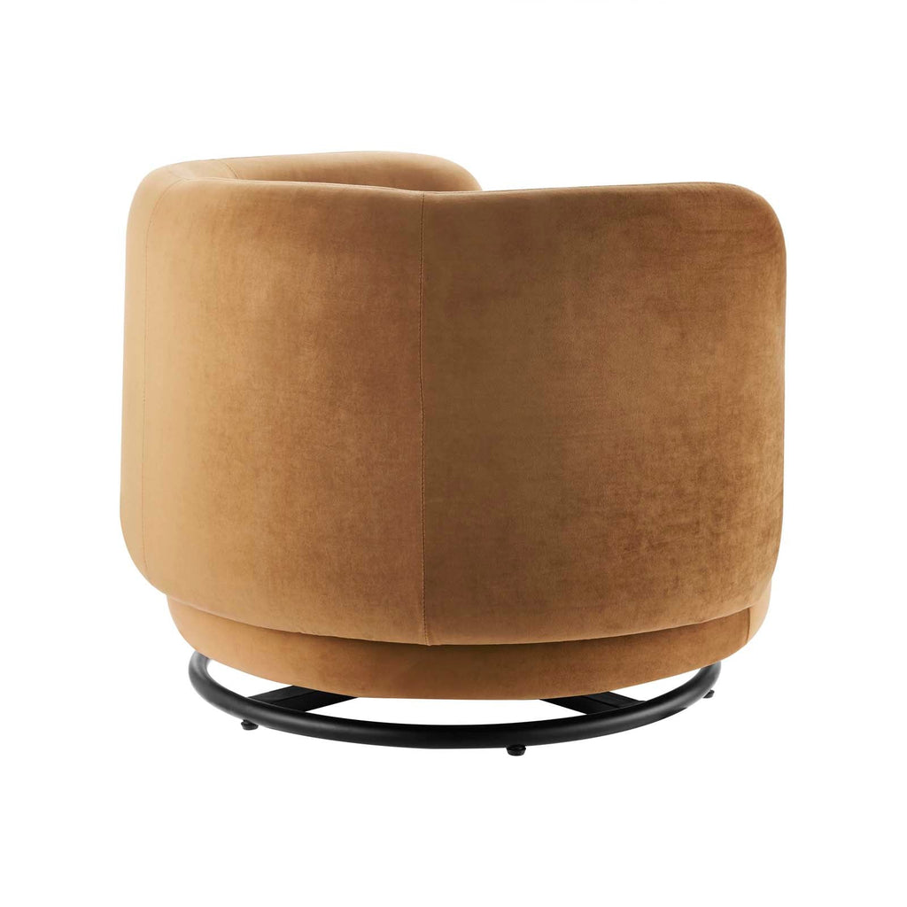 Relish Performance Velvet Swivel Chair by Modway