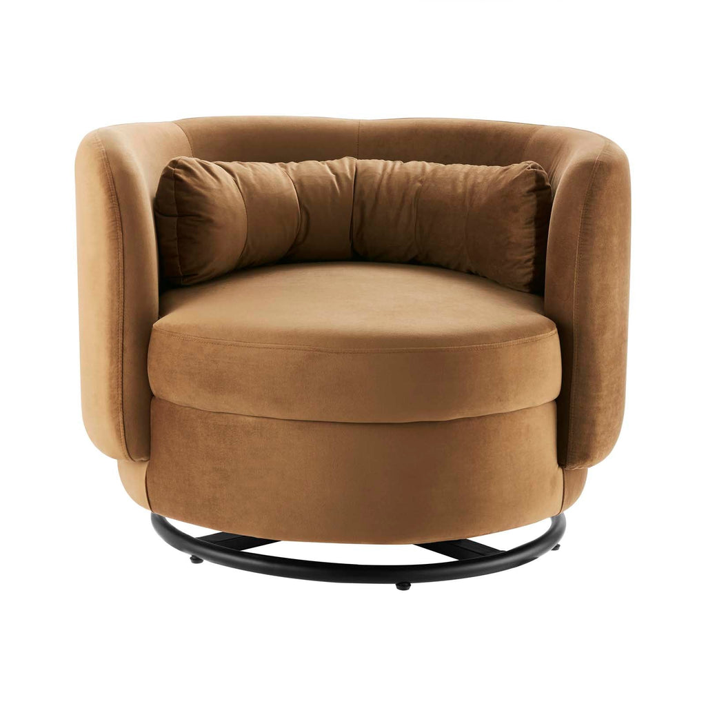 Relish Performance Velvet Swivel Chair by Modway