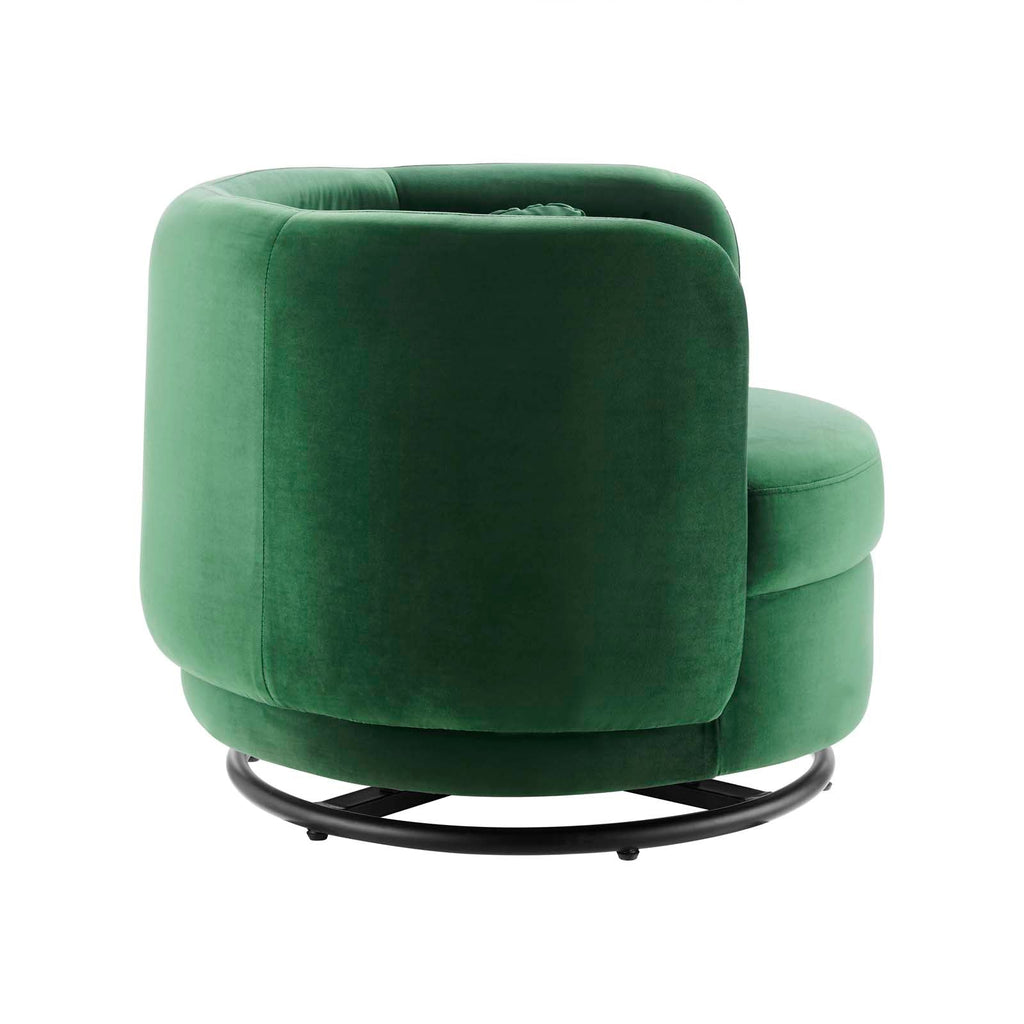 Relish Performance Velvet Swivel Chair by Modway