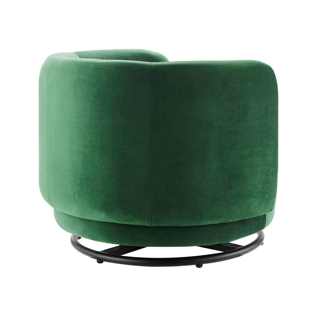 Relish Performance Velvet Swivel Chair by Modway