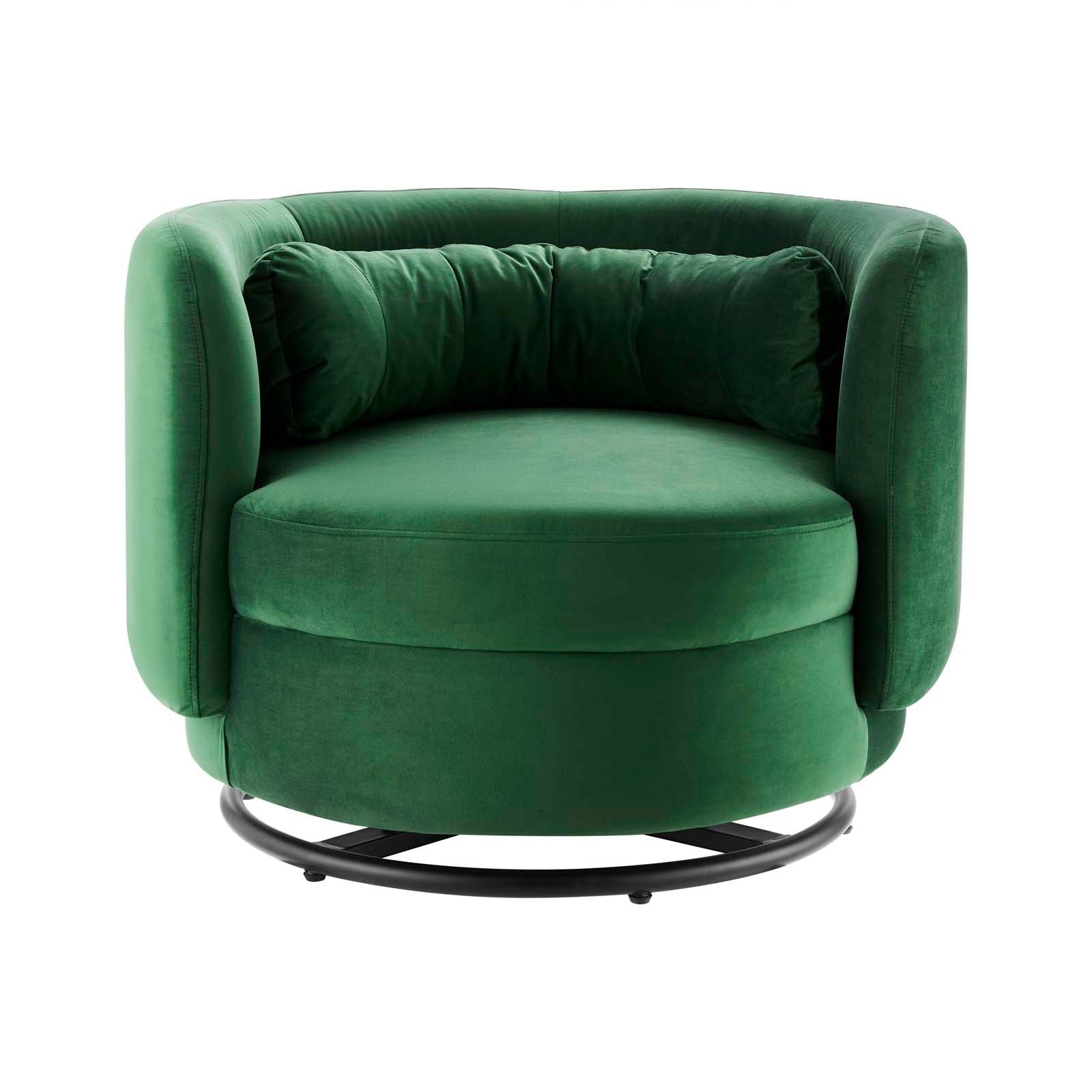 Relish Performance Velvet Swivel Chair by Modway
