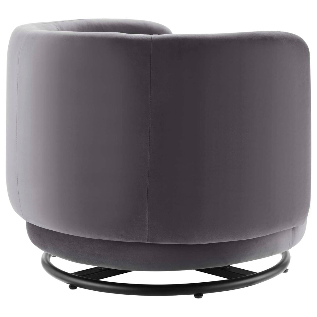 Relish Performance Velvet Swivel Chair by Modway