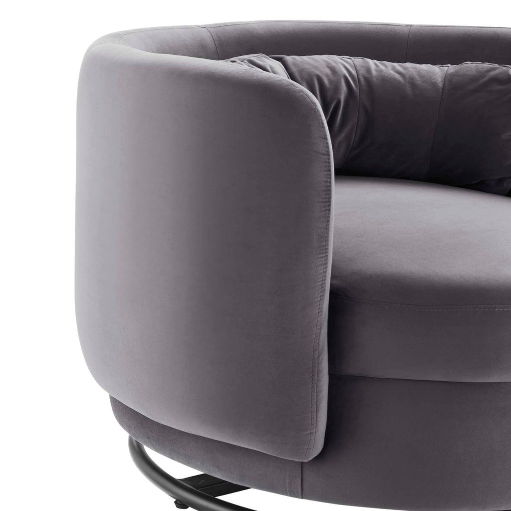 Relish Performance Velvet Swivel Chair by Modway