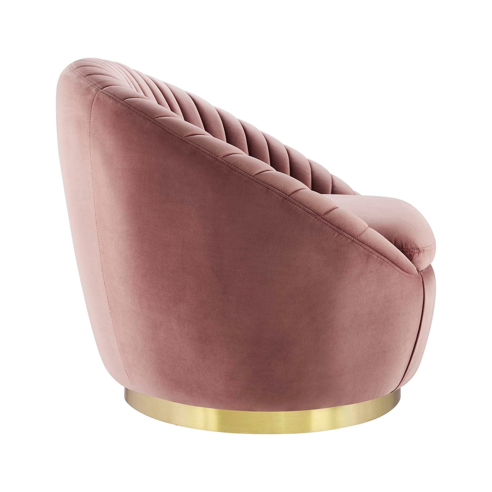 Whirr Tufted Performance Velvet Swivel Chair by Modway