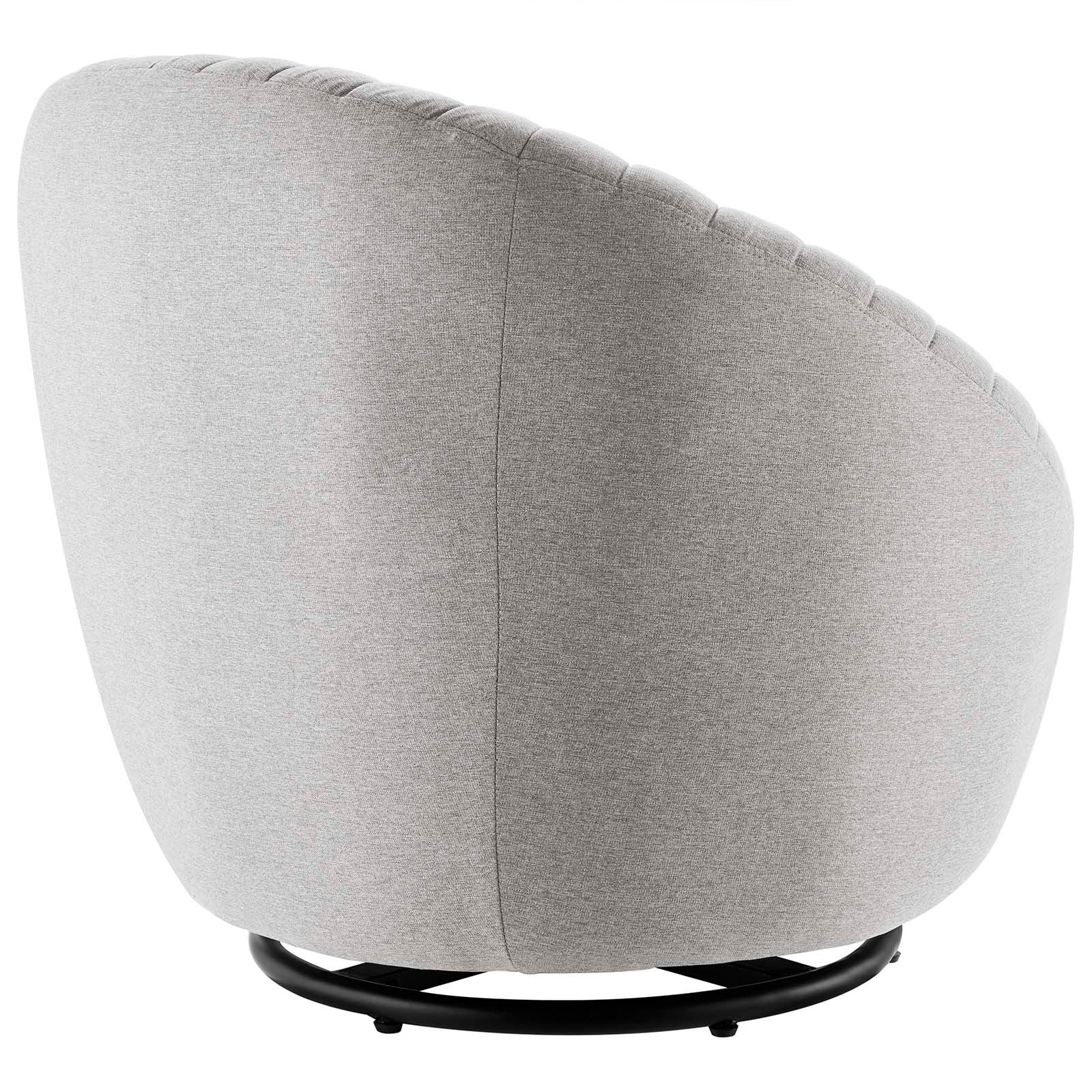 Whirr Tufted Fabric Swivel Chair by Modway