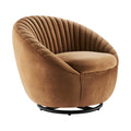 Whirr Tufted Performance Velvet Swivel Chair by Modway
