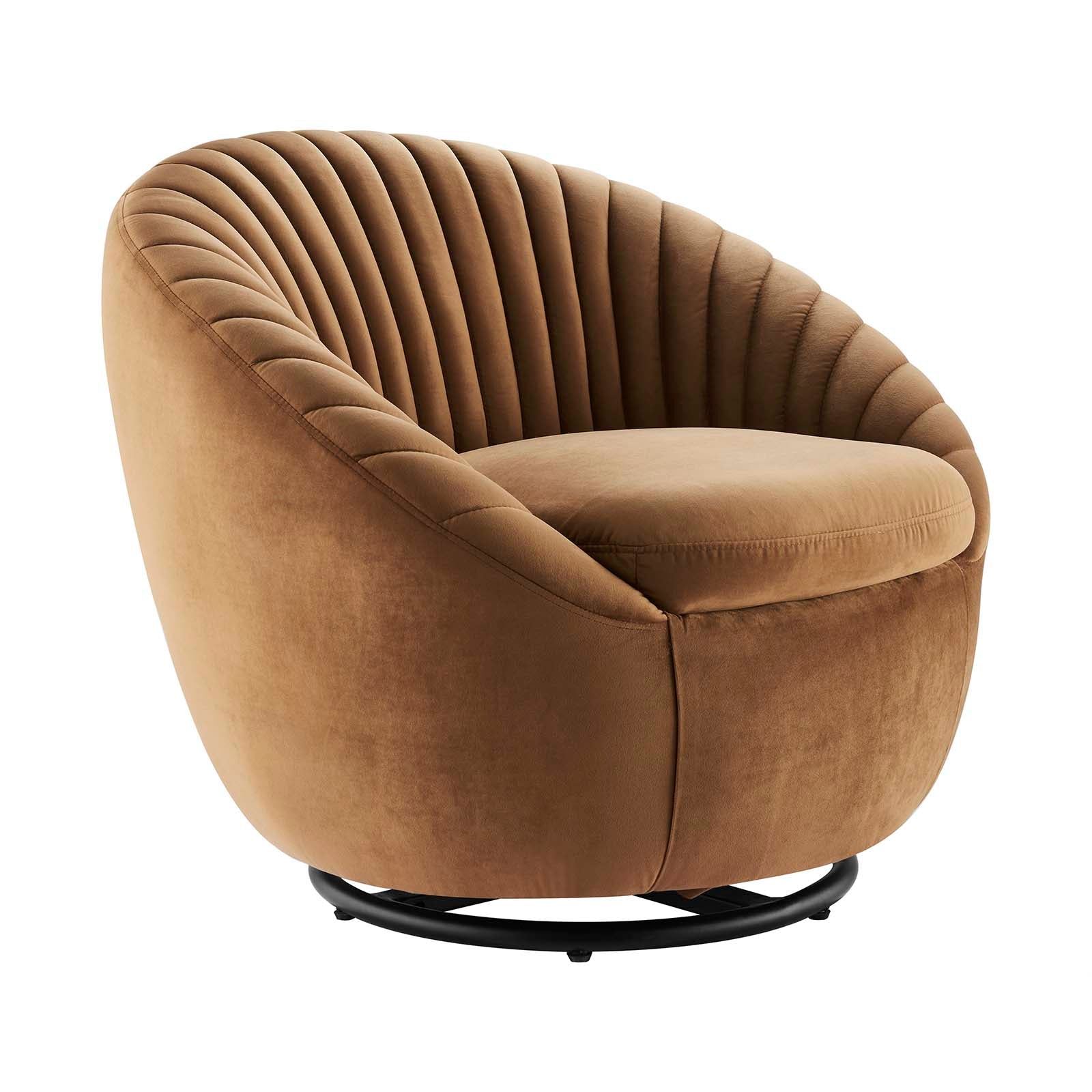 Whirr Tufted Performance Velvet Swivel Chair by Modway