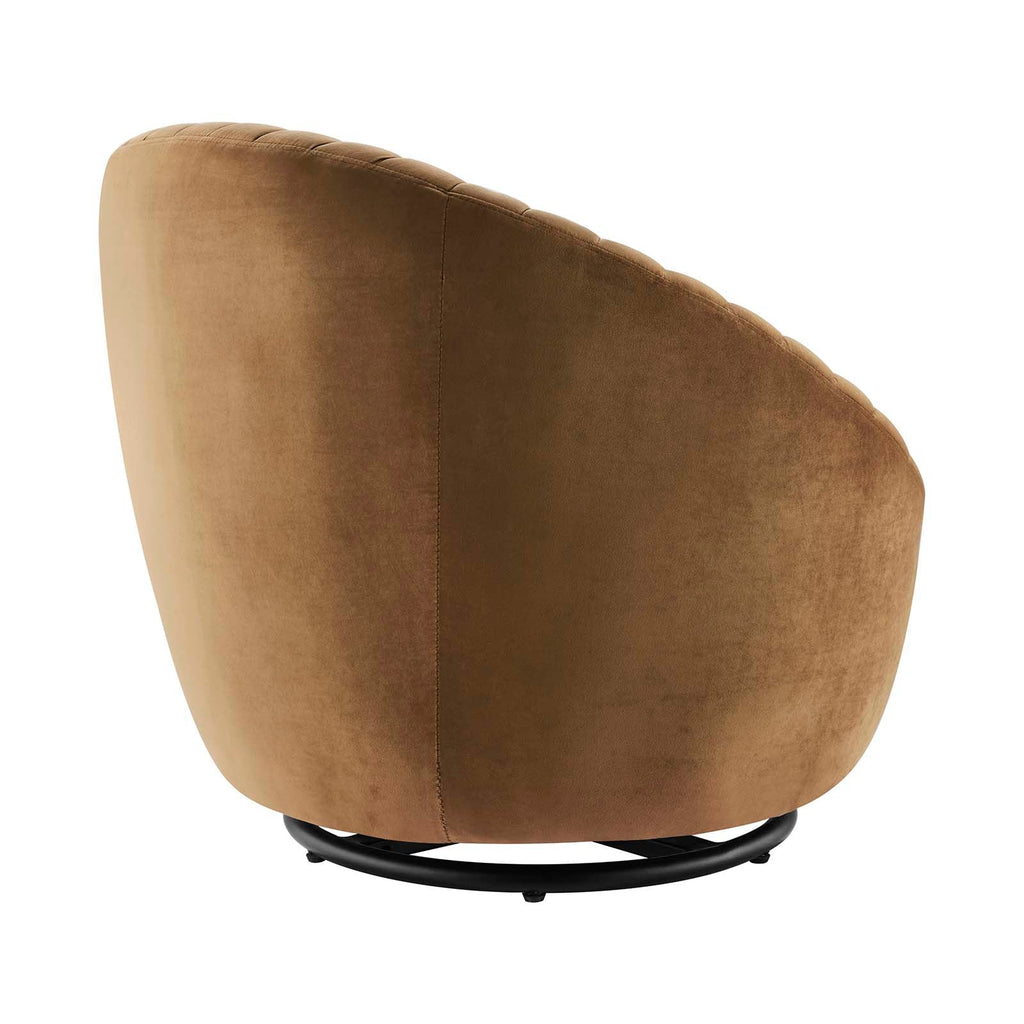 Whirr Tufted Performance Velvet Swivel Chair by Modway