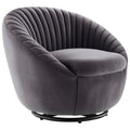 Whirr Tufted Performance Velvet Swivel Chair by Modway