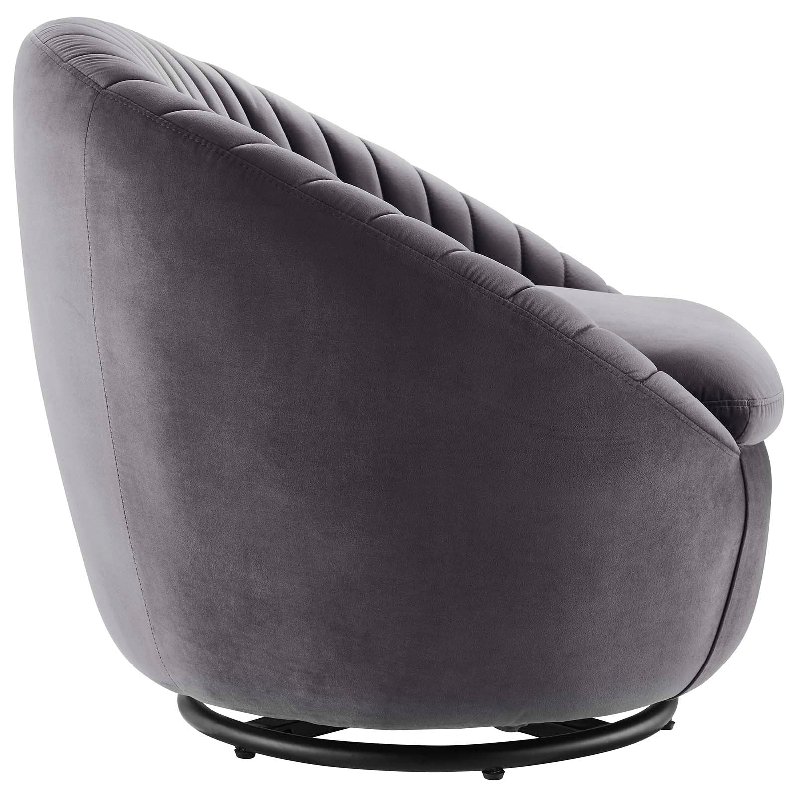 Whirr Tufted Performance Velvet Swivel Chair by Modway