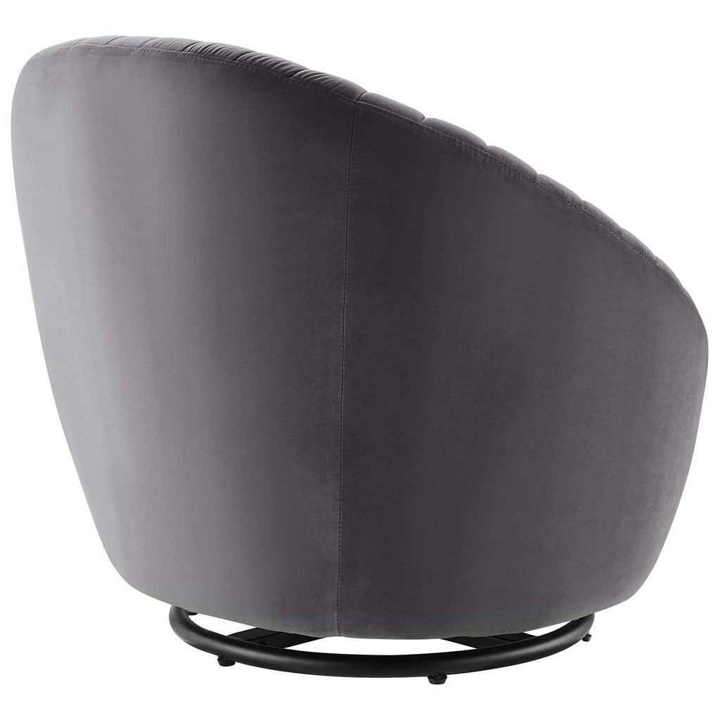 Whirr Tufted Performance Velvet Swivel Chair by Modway